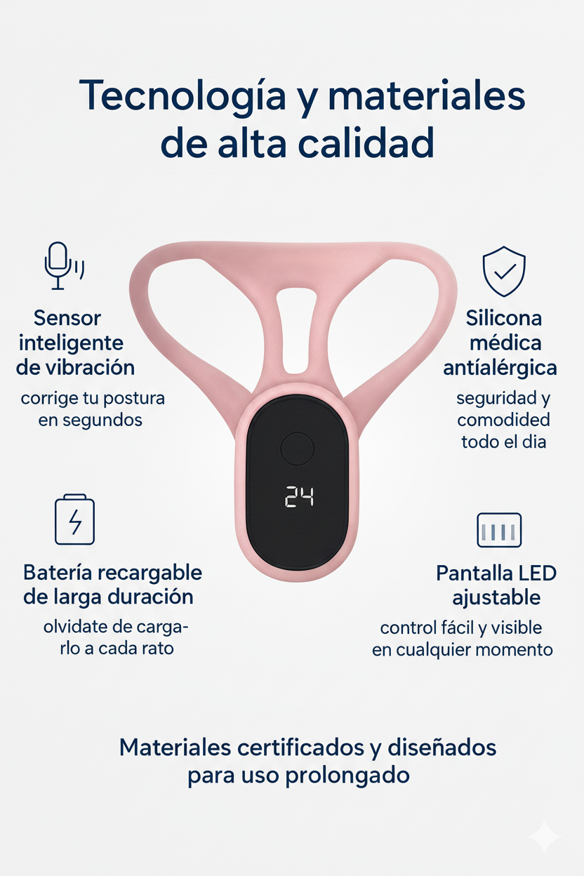 Corrector de Espalda inteligente