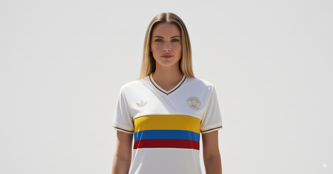 Camiseta Oficial Colombia 100 Años