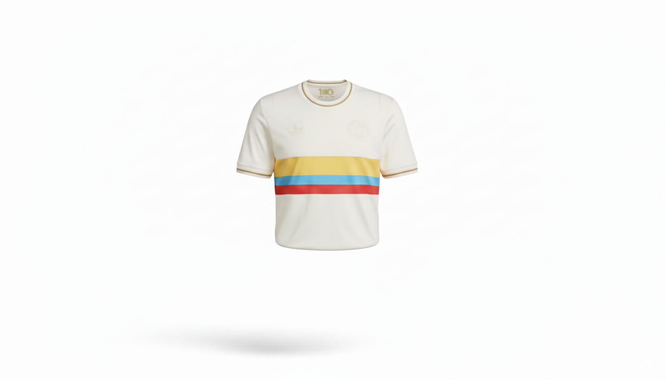 Camisetas Colombia niño 100años