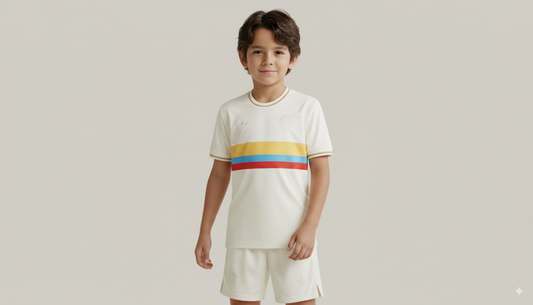 Camisetas Colombia niño 100años